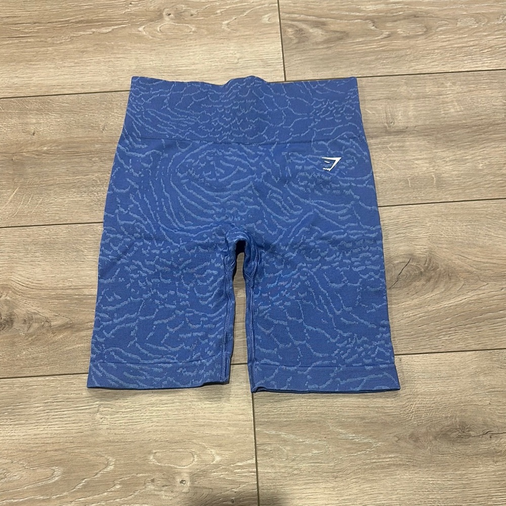 Gymshark Blue Athletic Shorts Performance Fit